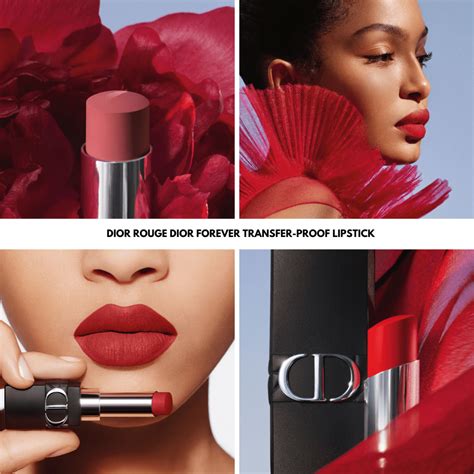 dior flower oil lipstick swatches|Rouge Dior Forever: the transfer.